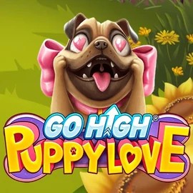 Go High Puppy Love logo – Slots by RubyPlay at Nordspin Casino