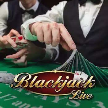 Live Blackjack logo by Evolution at Nordspin Casino